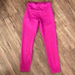 Lululemon Wunder train 25” ripened raspberry